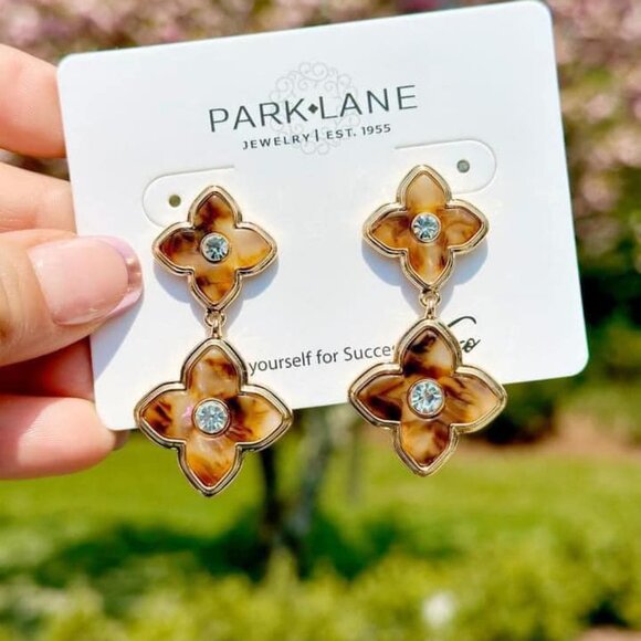 Park Lane Mocha Earrings - New - Picture 3 of 3